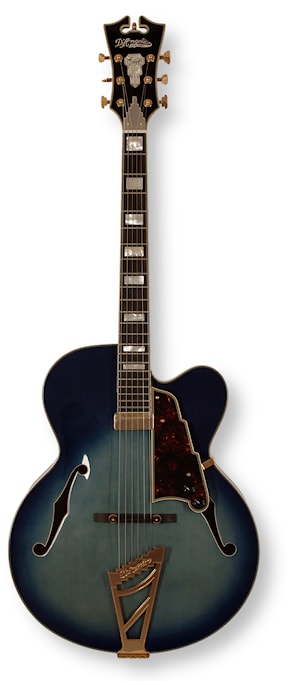 D'Angelico EXL-1 в новом цвете Blue Burst