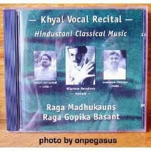 Warren Senders - Khyal Vocal Recital  
