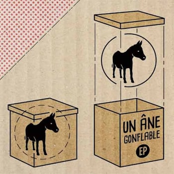 Un âne gonflable - Un âne gonflable  
