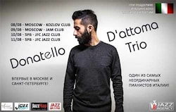 Donatello D'Attoma Trio в России